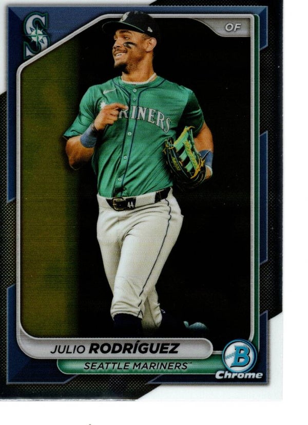 Bowman Chrome 2024 #95 Julio Rodríguez, Seattle Mariners