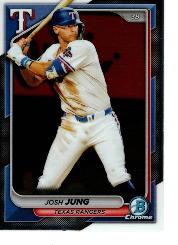 Bowman Chrome 2024 #99 Josh Jung, Texas Rangers