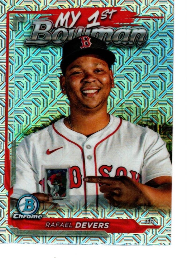 Bowman Chrome 2024 My 1st Bowman Mojo #M1B-10 Rafael Devers, Boston Red Sox