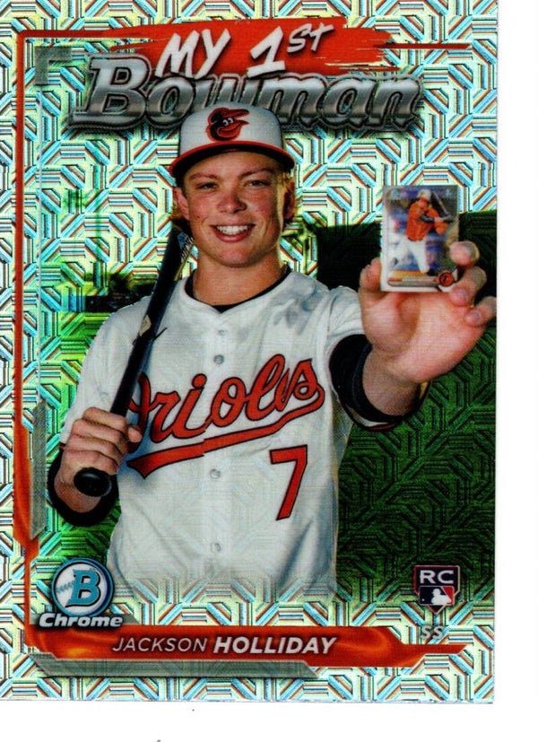 Bowman Chrome 2024 My 1st Bowman Mojo #M1B-17 Jackson Holliday, Baltimore Orioles RC