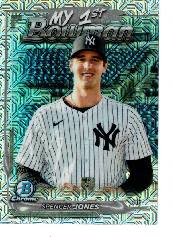 Bowman Chrome 2024 My 1st Bowman Mojo #M1B-31 Spencer Jones, New York Yankees