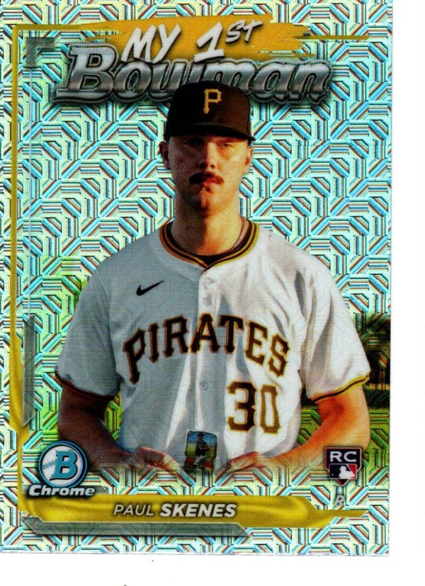 Bowman Chrome 2024 My 1st Bowman Mojo #M1B-36 Paul Skenes, Pittsburgh Pirates RC