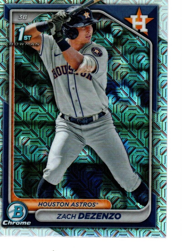 Bowman Chrome 2024 Mega Box Prospects Mojo #BCP-161 Zach Dezenzo, Houston Astros