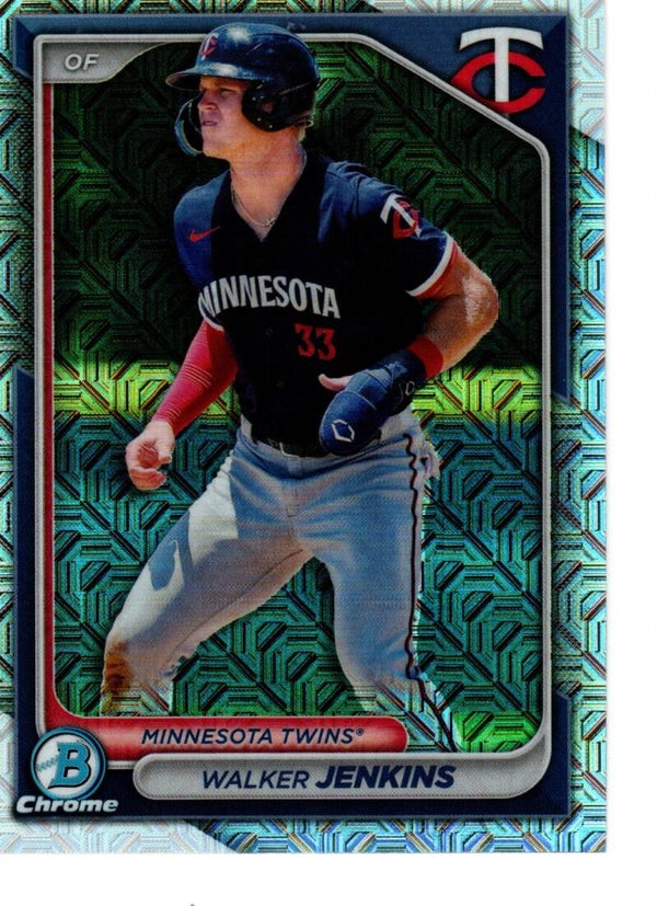 Bowman Chrome 2024 Mega Box Prospects Mojo #BCP-204 Walker Jenkins, Minnesota Twins