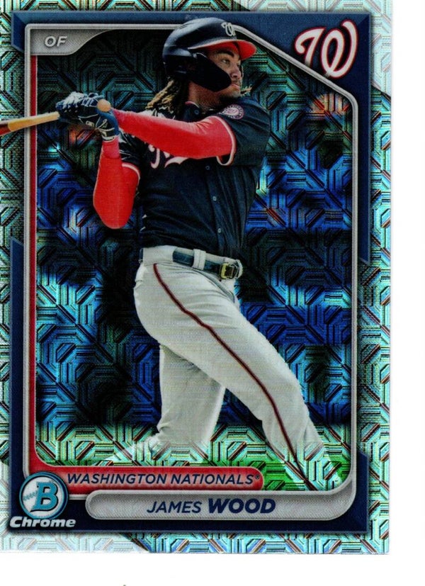 Bowman Chrome 2024 Mega Box Prospects Mojo #BCP-216 James Wood, Washington Nationals