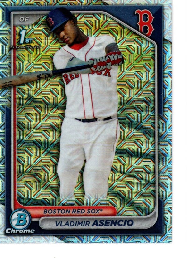 Bowman Chrome 2024 Mega Box Prospects Mojo #BCP-227 Vladimir Asencio, Boston Red Sox