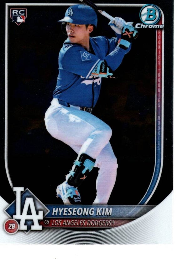 Bowman Chrome 2025 #2 Hyeseong Kim, Los Angeles Dodgers RC