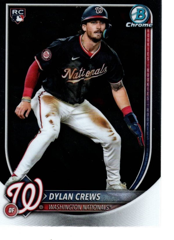 Bowman Chrome 2025 #3 Dylan Crews, Washington Nationals RC