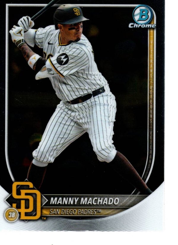 Bowman Chrome 2025 #6 Manny Machado, San Diego Padres