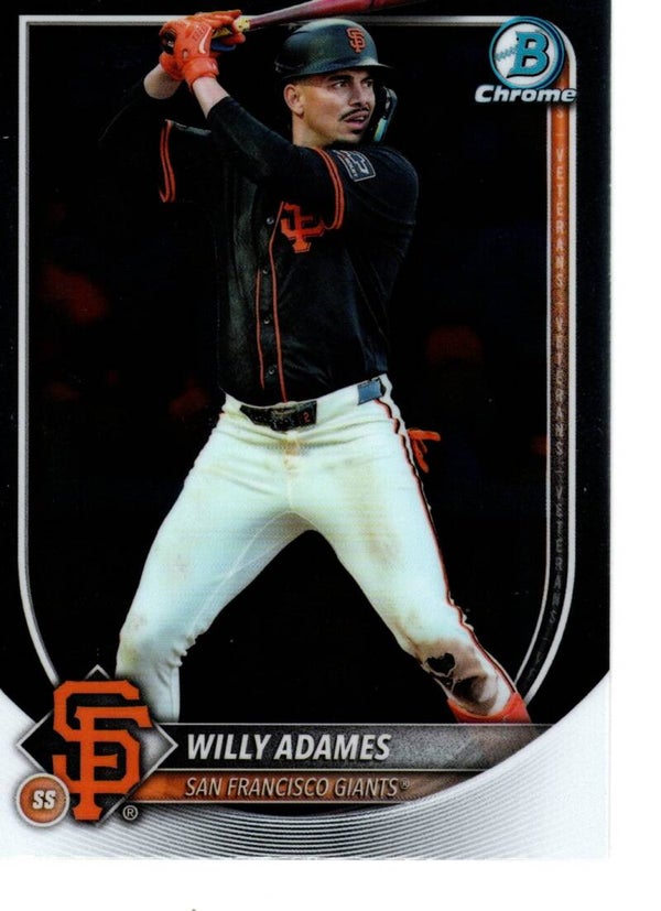 Bowman Chrome 2025 #14 Willy Adames, San Francisco Giants