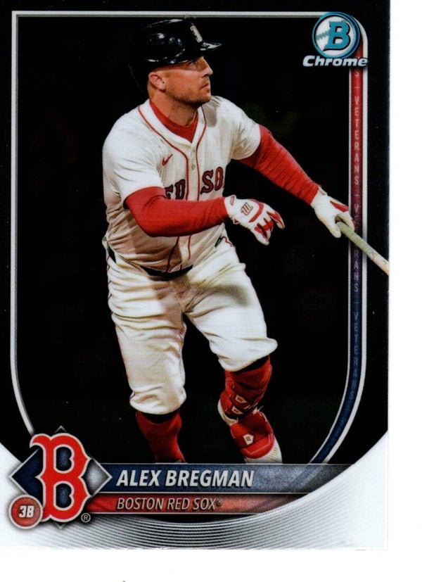 Bowman Chrome 2025 #15 Alex Bregman, Boston Red Sox