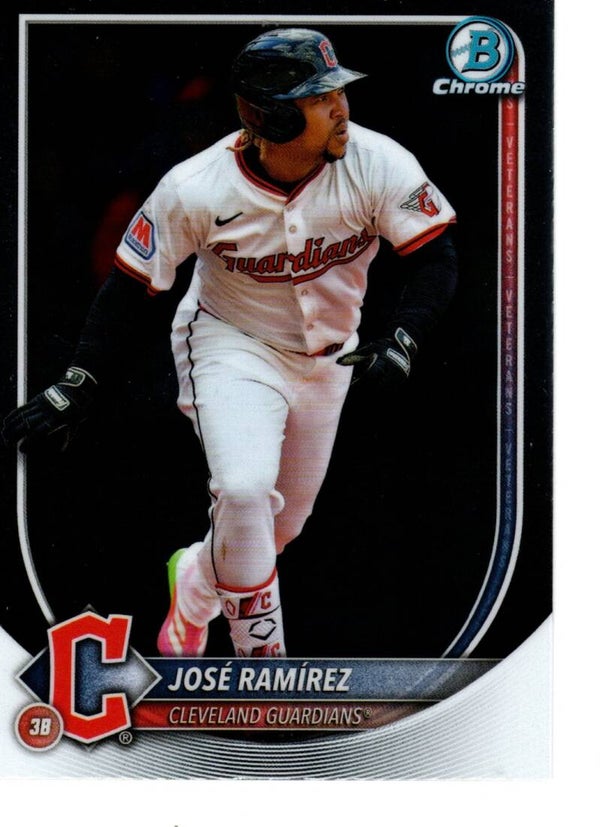 Bowman Chrome 2025 #21 José Ramírez, Cleveland Guardians