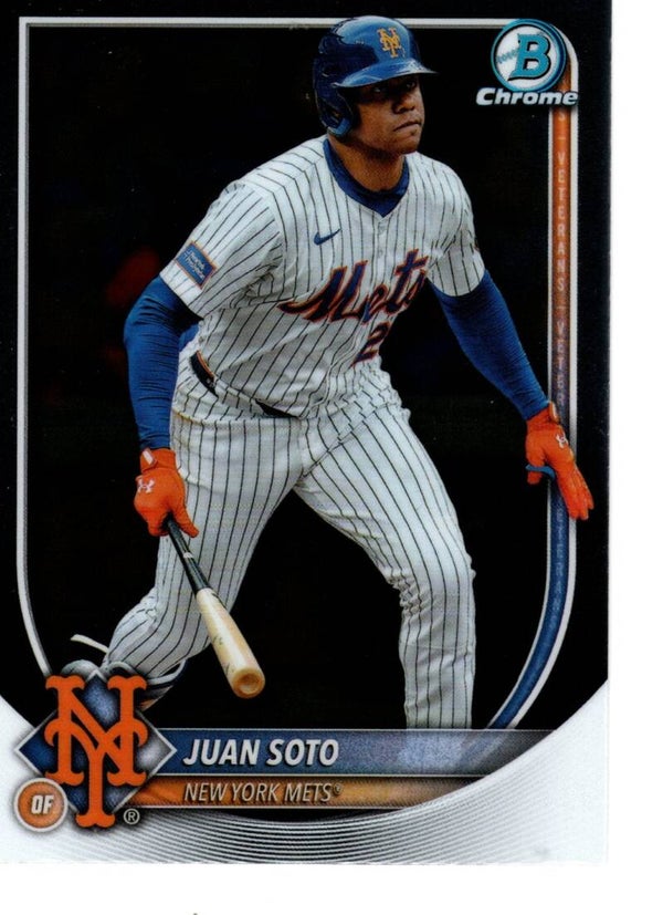 Bowman Chrome 2025 #22 Juan Soto, New York Mets