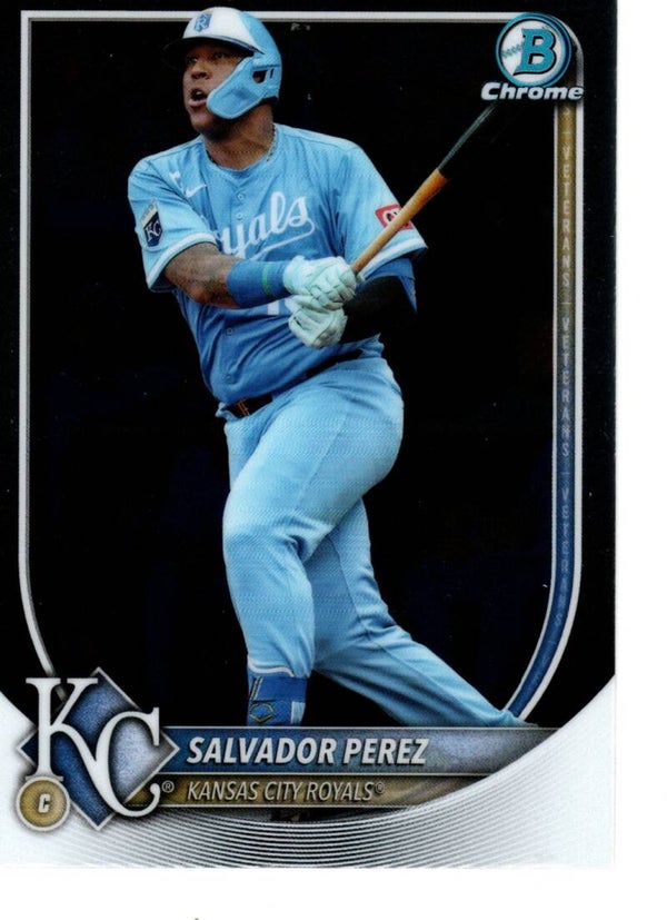Bowman Chrome 2025 #23 Salvador Perez, Kansas City Royals