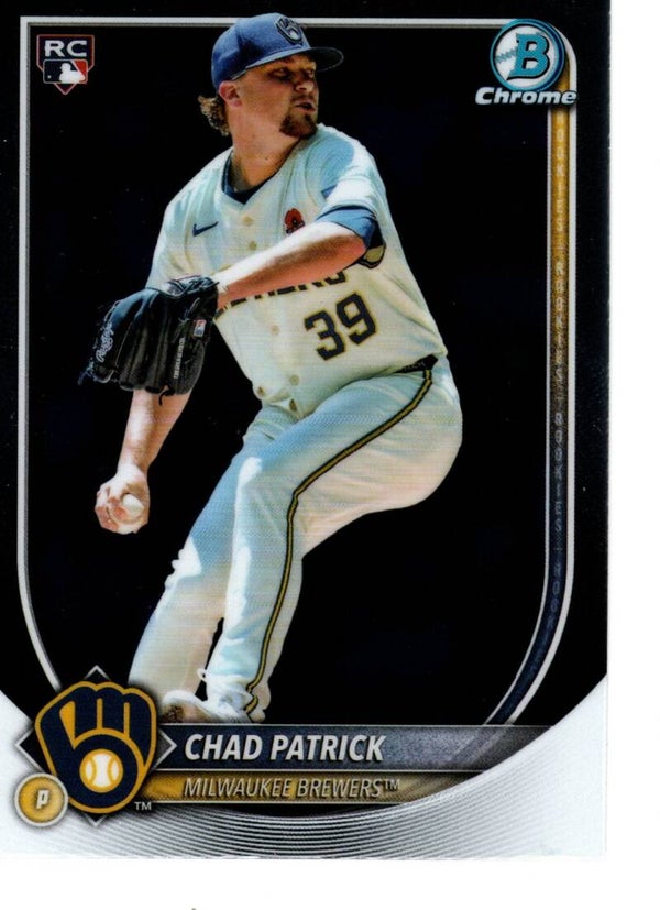 Bowman Chrome 2025 #28 Chad Patrick, Milwaukee Brewers RC