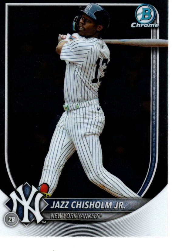 Bowman Chrome 2025 #34 Jazz Chisholm Jr., New York Yankees