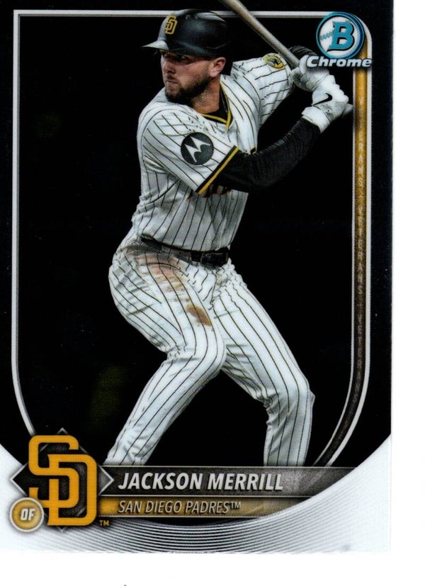 Bowman Chrome 2025 #38 Jackson Merrill, San Diego Padres