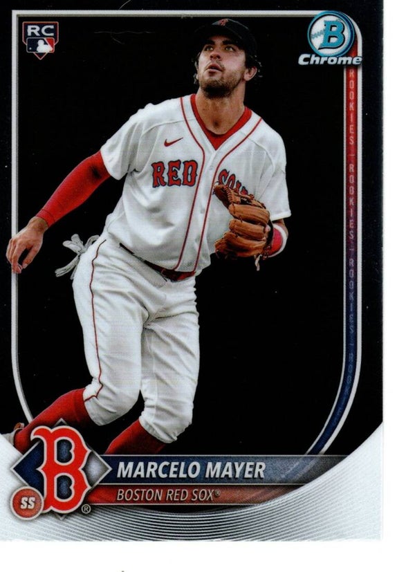 Bowman Chrome 2025 #39 Marcelo Mayer, Boston Red Sox RC