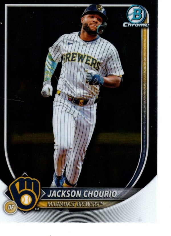 Bowman Chrome 2025 #40 Jackson Chourio, Milwaukee Brewers