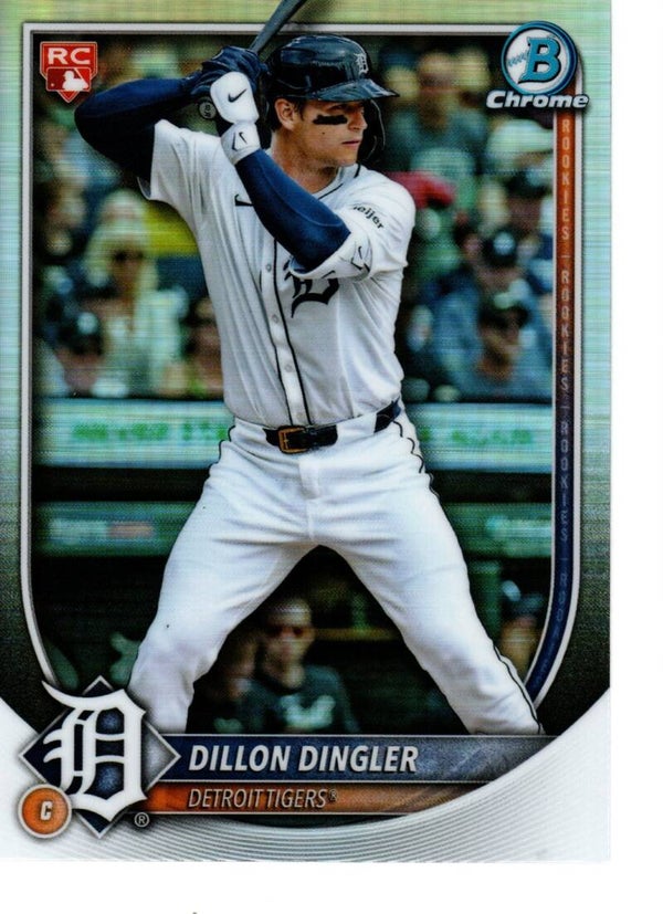 Bowman Chrome 2025 #41 Dillon Dingler, Detroit Tigers Red RC