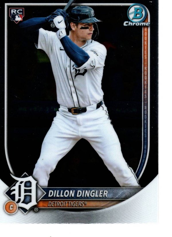 Bowman Chrome 2025 #41 Dillon Dingler, Detroit Tigers RC