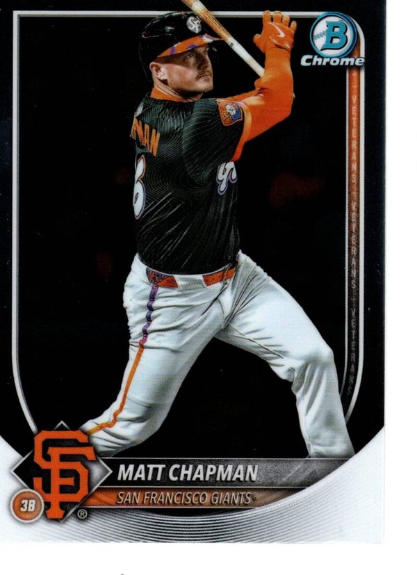 Bowman Chrome 2025 #49 Matt Chapman, San Francisco Giants