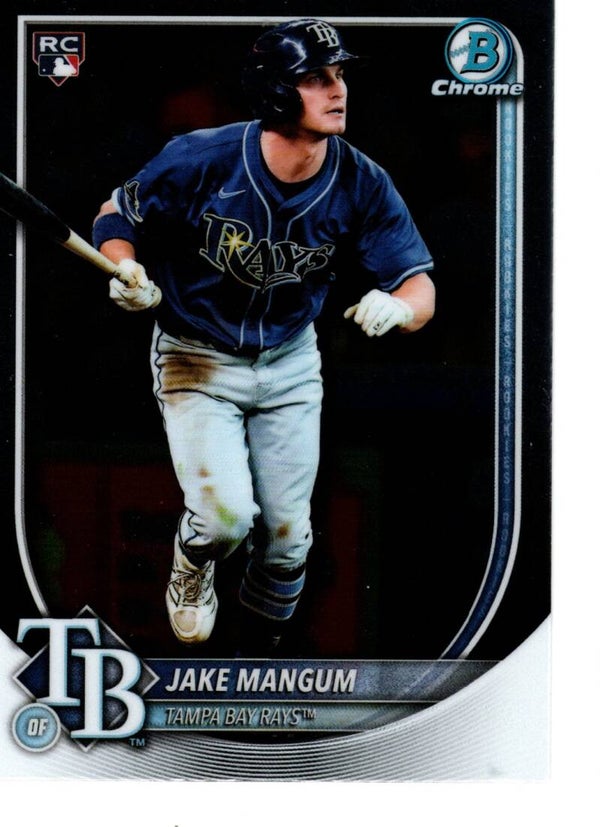 Bowman Chrome 2025 #50 Jake Mangum, Tampa Bay Rays RC