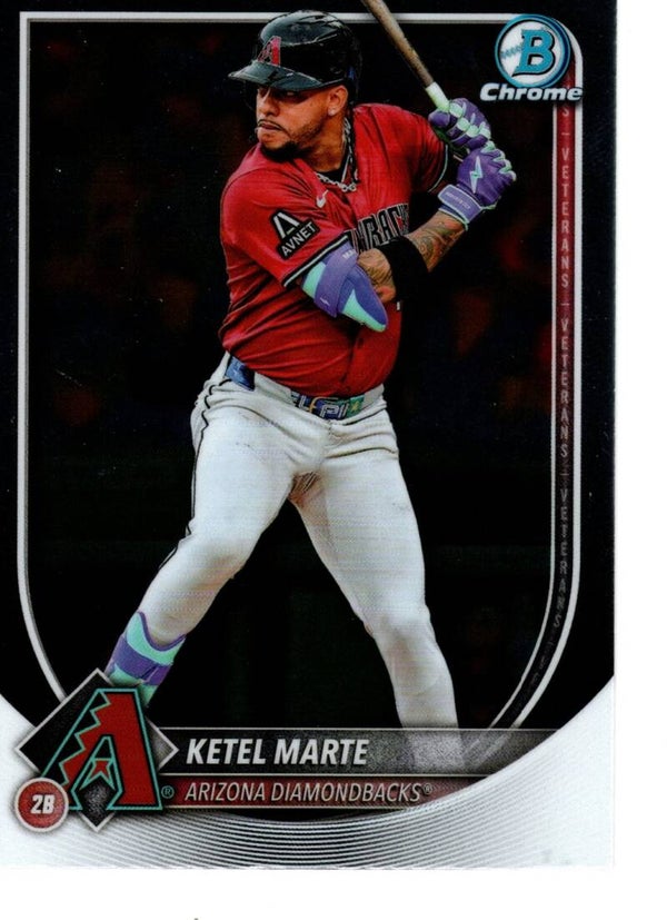 Bowman Chrome 2025 #51 Ketel Marte, Arizona Diamondbacks