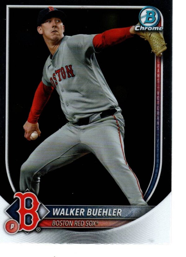 Bowman Chrome 2025 #53 Walker Buehler, Boston Red Sox
