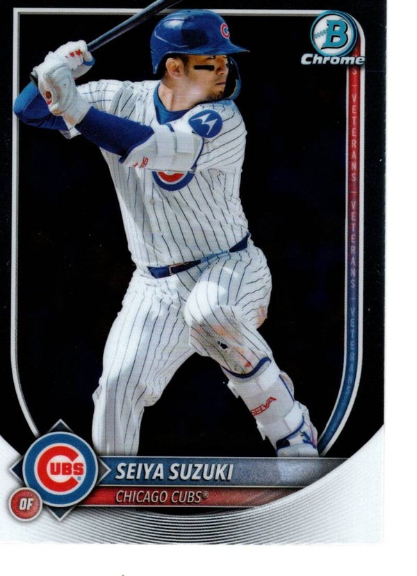 Bowman Chrome 2025 #60 Seiya Suzuki, Chicago Cubs