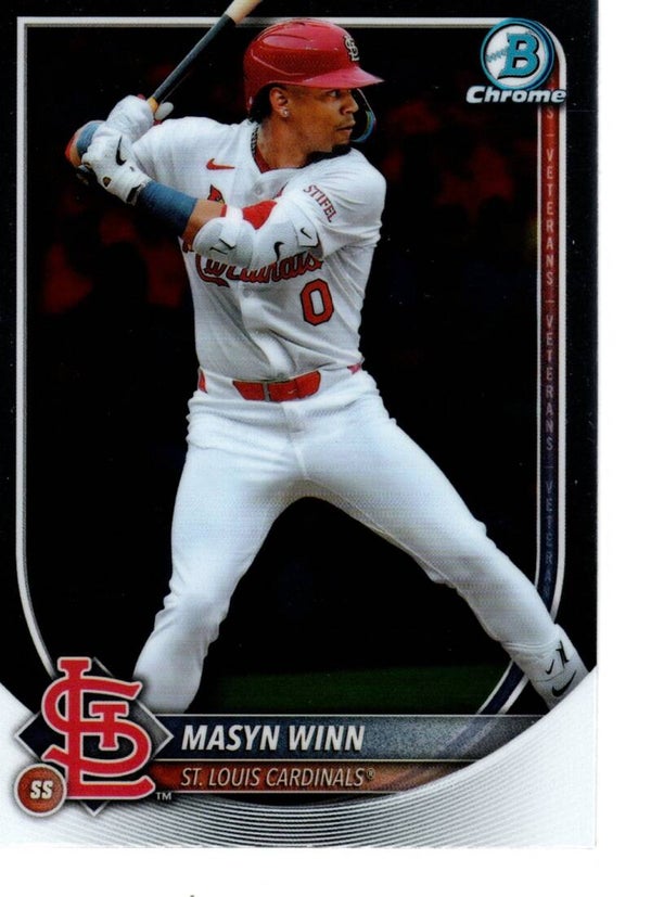 Bowman Chrome 2025 #64 Masyn Winn, St. Louis Cardinals
