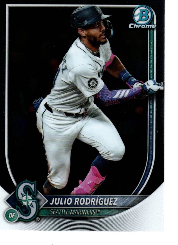 Bowman Chrome 2025 #66 Julio Rodríguez, Seattle Mariners