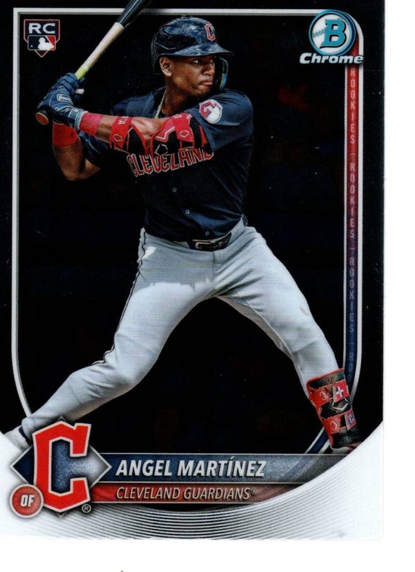 Bowman Chrome 2025 #68 Angel Martínez, Cleveland Guardians RC