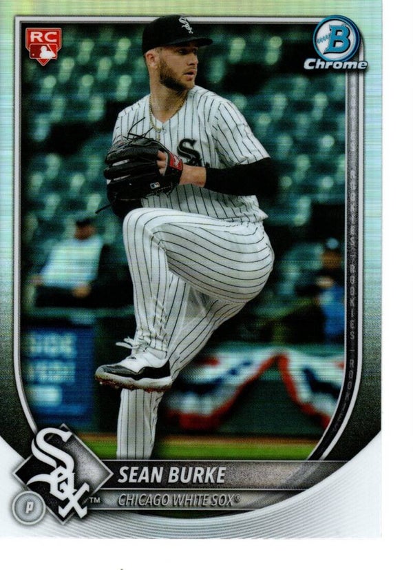 Bowman Chrome 2025 #73 Sean Burke, Chicago White Sox Red RC