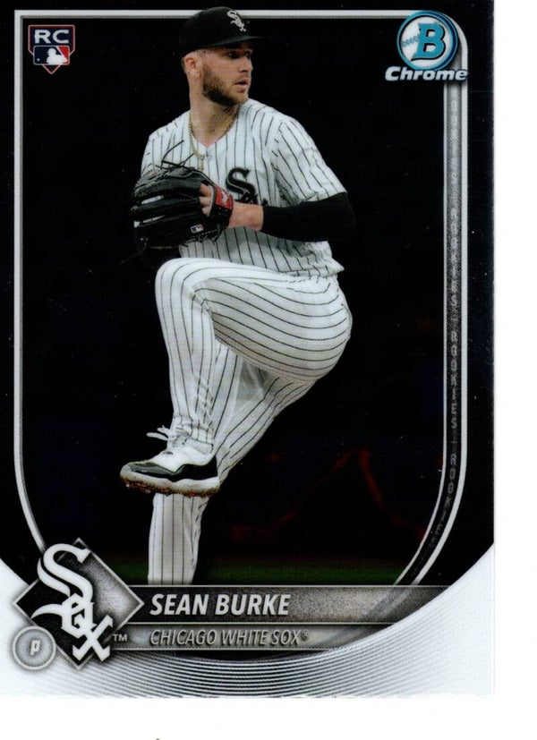 Bowman Chrome 2025 #73 Sean Burke, Chicago White Sox RC