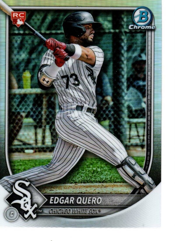 Bowman Chrome 2025 #88 Edgar Quero, Chicago White Sox Red RC