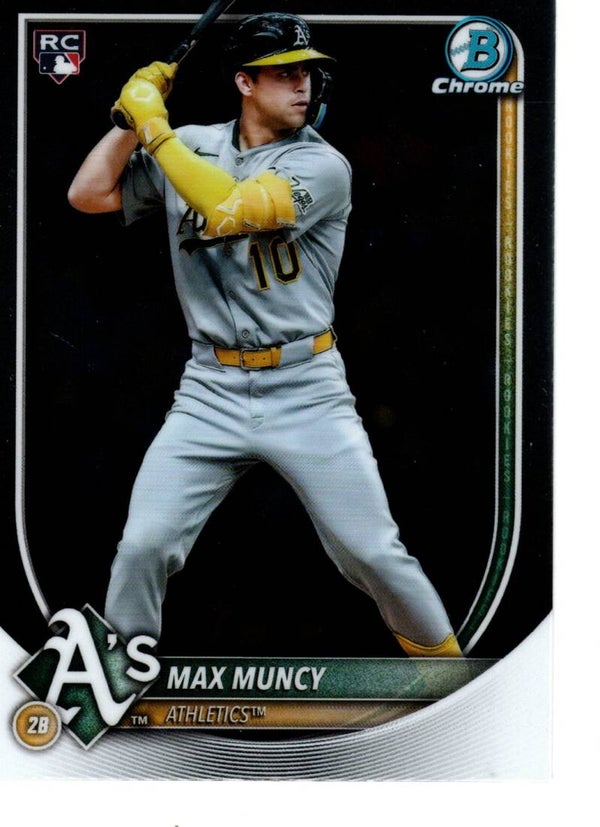 Bowman Chrome 2025 #90 Max Muncy, Athletics RC