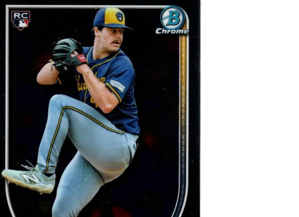 Bowman Chrome 2025 #92 Logan Henderson, Milwaukee Brewers RC