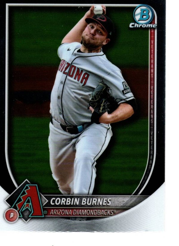 Bowman Chrome 2025 #94 Corbin Burnes, Arizona Diamondbacks