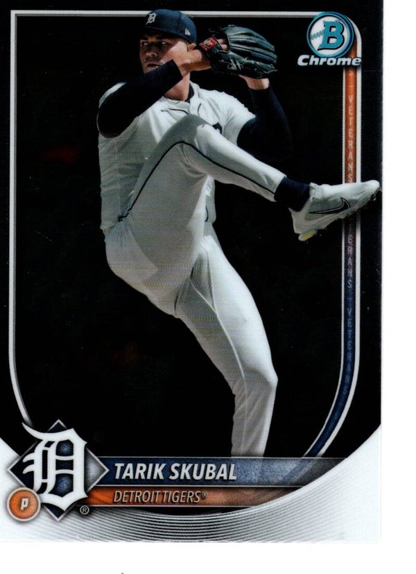 Bowman Chrome 2025 #95 Tarik Skubal, Detroit Tigers
