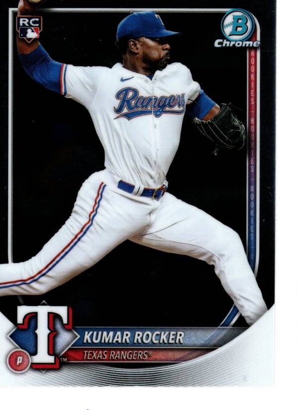 Bowman Chrome 2025 #98 Kumar Rocker, Texas Rangers RC
