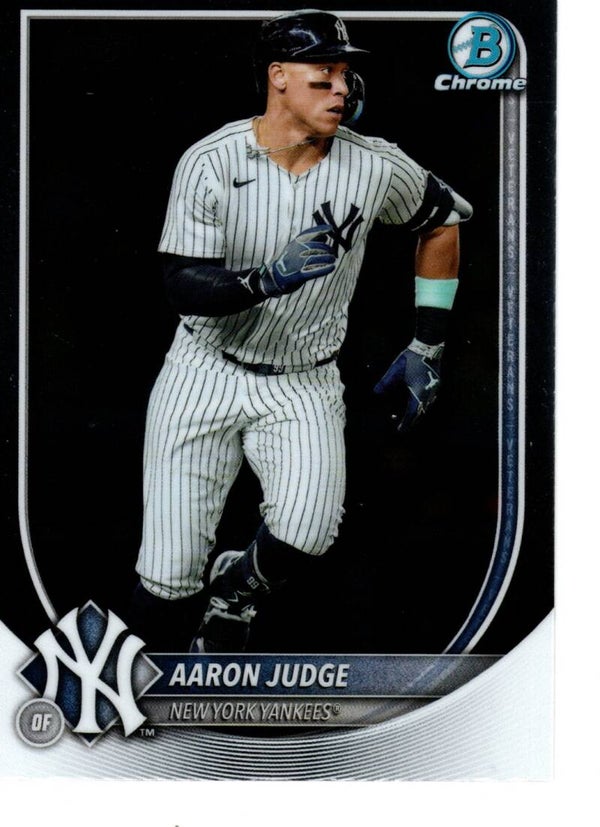 Bowman Chrome 2025 #99 Aaron Judge, New York Yankees