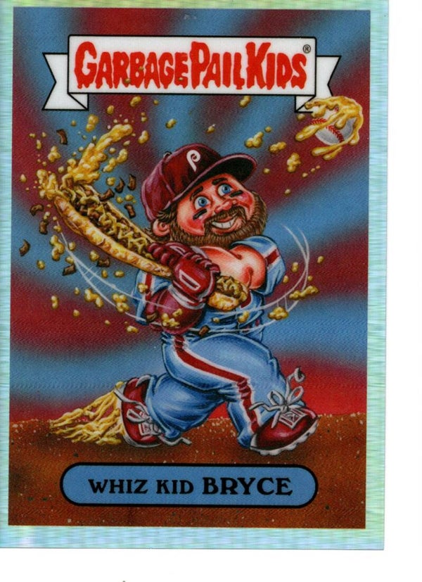 Bowman Chrome 2025 Garbage Pail Kids #BGP-32 Bryce Harper Philadelphia Phillies