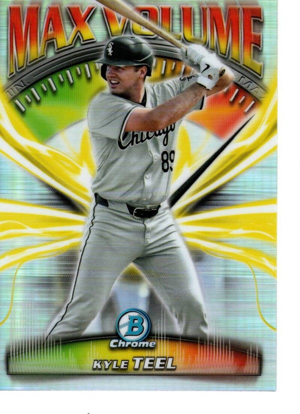 Bowman Chrome 2025 Max Volume #MV-2 Kyle Teel, Chicago White Sox