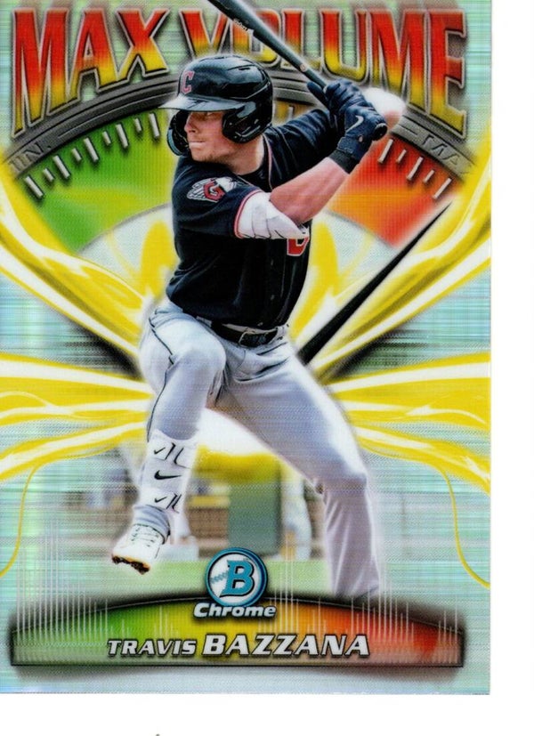 Bowman Chrome 2025 Max Volume #MV-12 Travis Bazzana, Cleveland Guardians