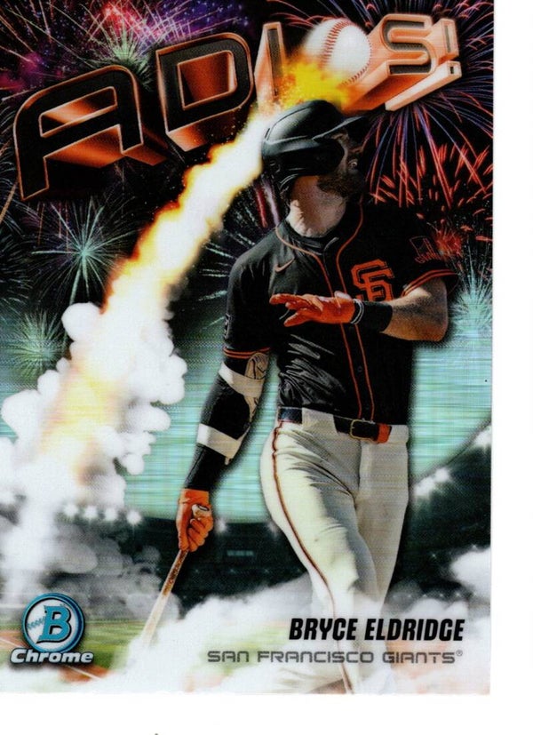 Bowman Chrome 2025 Adios #AD-10 Bryce Eldridge, San Francisco Giants