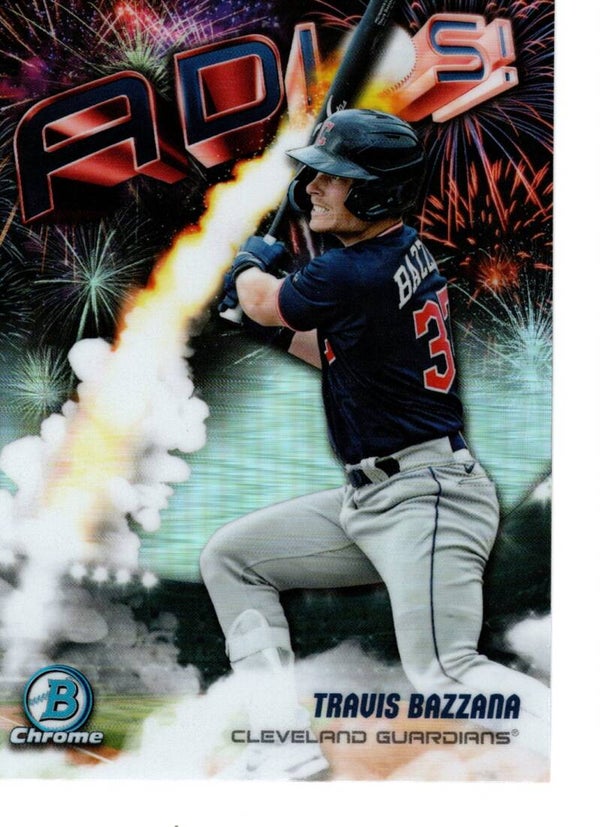 Bowman Chrome 2025 Adios #AD-12 Travis Bazzana, Cleveland Guardians
