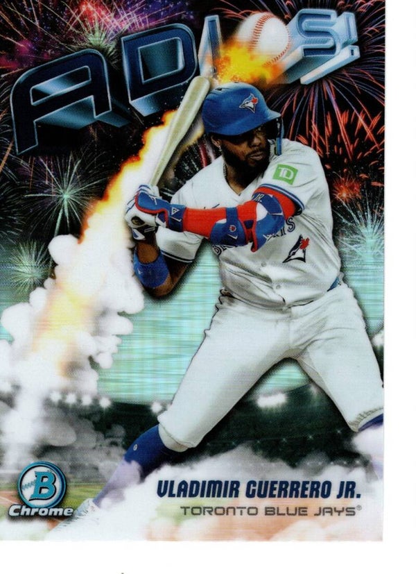Bowman Chrome 2025 Adios #AD-22 Vladimir Guerrero Jr., Toronto Blue Jays