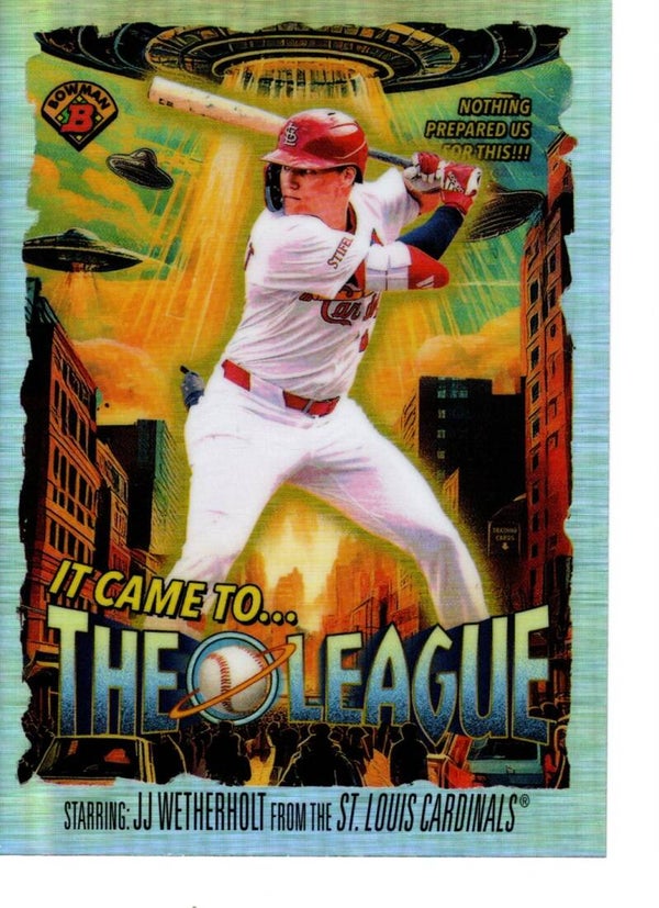 Bowman Chrome 2025 It Came To The League #IT-2 JJ Wetherholt, St. Louis Cardinals