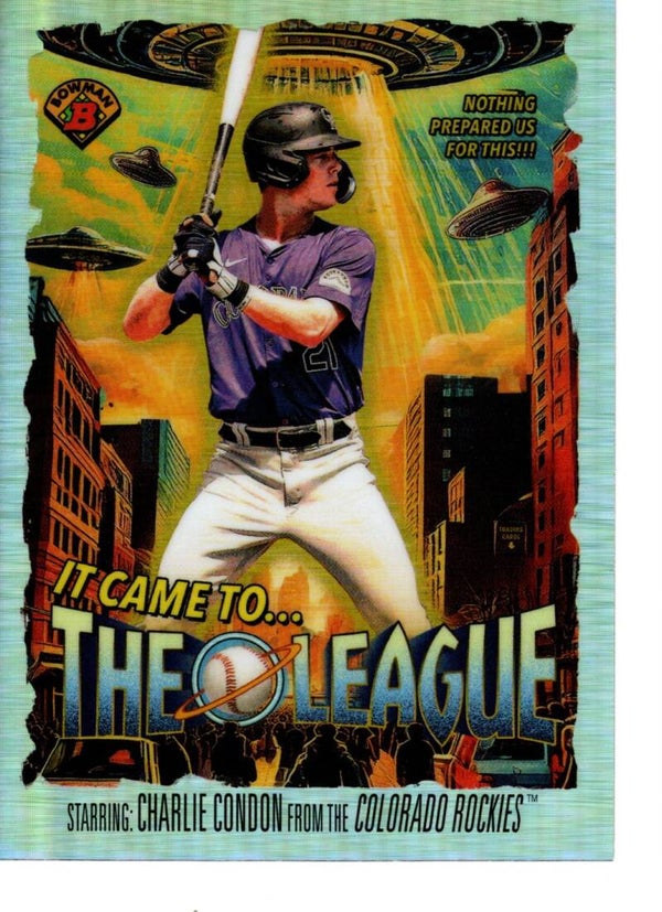 Bowman Chrome 2025 It Came To The League #IT-7 Charlie Condon, Colorado Rockies